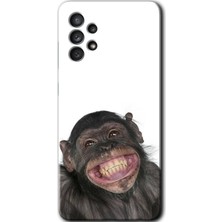 Gramaphone Galaxy A73 Kılıf Hd Desen Baskılı Arka Kapak + Kırılmaz Cam - Şıpsevdi Aşk
