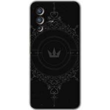Gramaphone Vivo V23 5g Kılıf Hd Desen Baskılı Arka Kapak - Siyah Mandala 1