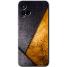 Gramaphone Vivo Y33S Kılıf Hd Desen Baskılı Arka Kapak + Kırılmaz Cam - Abstract 3