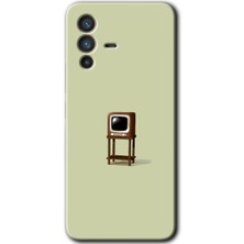 Gramaphone Vivo V23 5g Kılıf Hd Desen Baskılı Arka Kapak - Retro-Tv