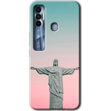 Gramaphone Tecno Spark 7 Pro Kılıf Hd Desen Baskılı Arka Kapak - Rio