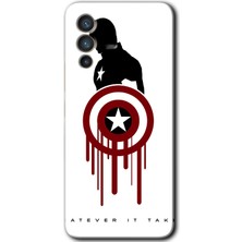 Gramaphone Vivo V23 5g Kılıf Hd Desen Baskılı Arka Kapak - Captain Amerika