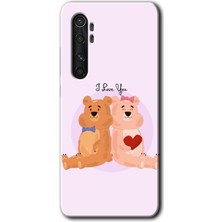 Gramaphone Xiaomi Mi Note 10 Lite Kılıf Hd Desen Baskılı Arka Kapak - Sevgili Ayıcık