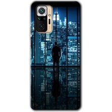 Gramaphone Redmi Note 10 Pro Kılıf Hd Desen Baskılı Arka Kapak + Kırılmaz Cam - Şehir Manzarası
