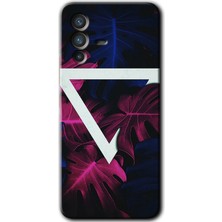 Gramaphone Vivo V23 5g Kılıf Hd Desen Baskılı Arka Kapak + Kırılmaz Cam - Mekanik Yaprak