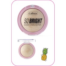 Callista Beauty Callista So Bright Baked Highlighter Aydınlatıcı 01 Snowy Glowy Light