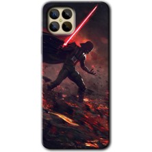 Gramaphone Omix X600 Kılıf Hd Desen Baskılı Arka Kapak + Kırılmaz Cam - Darh Vader Wars