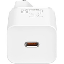 Baseus Super Si 1c 25W Pd Type-C Hızlı Şarj Adaptörü - Iphone 15-14-13-12-11 Hızlı Şarj