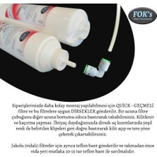 Aqua Clean Inline 5'li Akıllı Filtre Takımı Ihlas Bms Ravent Conax Vb Dirsekli Modellere Uyumlu