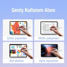 Baseus LED Işıklı Aktif Pasif Vers Avuç Içi Reddetme Şarjlı Kapasitif Stylus Tablet Dokunmatik Kalem