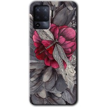Gramaphone Oppo Reno 5 Lite Kılıf Hd Desen Baskılı Arka Kapak - Kelebek Ömrü