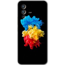 Gramaphone Vivo V23 5g Kılıf Hd Desen Baskılı Arka Kapak + Kırılmaz Cam - Black 1