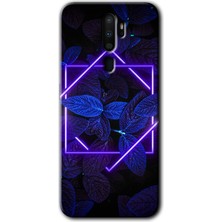 Gramaphone Oppo A9 2020 Kılıf Hd Desen Baskılı Arka Kapak - Mekanik Yaprak 5