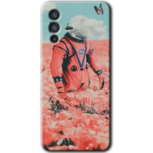 Gramaphone Vivo V23 5g Kılıf Hd Desen Baskılı Arka Kapak - Uzay Bahçesi