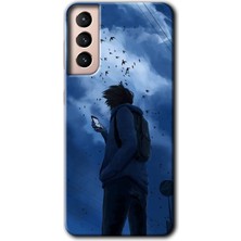 Gramaphone Galaxy S21 Kılıf Hd Desen Baskılı Arka Kapak - Sonbahar Yalnızlığı
