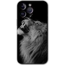 Gramaphone Apple iPhone 14 Pro Max Kılıf Hd Desen Baskılı Arka Kapak - Lion