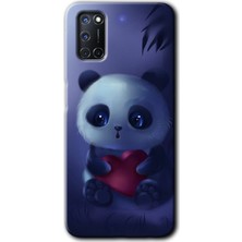 Gramaphone Oppo A52 Kılıf Hd Desen Baskılı Arka Kapak - Bebek Panda