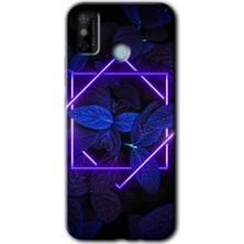 Gramaphone Tecno Spark 6 Go Kılıf Hd Desen Baskılı Arka Kapak - Mekanik Yaprak 5