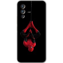 Gramaphone Vivo V23 5g Kılıf Hd Desen Baskılı Arka Kapak + Kırılmaz Cam - Örümcek Adam
