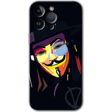 Gramaphone Apple iPhone 14 Pro Kılıf Hd Desen Baskılı Arka Kapak - Vendetta