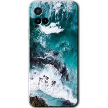 Gramaphone Vivo Y33S Kılıf Hd Desen Baskılı Arka Kapak - Deniz Kıyısı