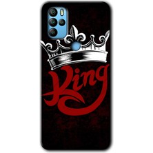 Gramaphone Omix X500 Kılıf Hd Desen Baskılı Arka Kapak - King