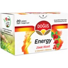 Doğuş Collagen ve  Energy Doğuş Süzen Bardak Poşet Çay