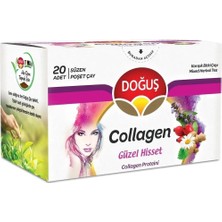 Doğuş Collagen ve  Energy Doğuş Süzen Bardak Poşet Çay