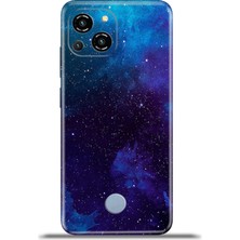 Cupcase Reeder S23 Pro Max Kılıf Esnek Silikon Kamera Koruma 4K Desenli Özel Tasarım - Darkblue Endless