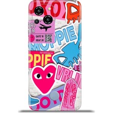 Cupcase Reeder S23 Pro Max Kılıf Esnek Silikon Kamera Koruma 4K Desenli Özel Tasarım - Xoxo