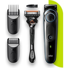 Braun Bt 3340 Ayarlanabilir Taraklı Saç & Sakal Şekillendirici + Gillette Hediye