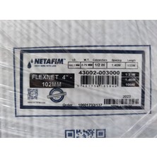 Netafim Flexnet 4'' Polnet Boru Esnek Damla Sulama Ana Borusu 1/2'' Konnektör 100 mt 1,40 M