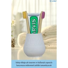 Evene Diş Fırçalığı Tezgah Üstü Diş Fırçası Standı Vazo Model