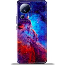 Cupcase Xiaomi Mi 13 Lite Kılıf Esnek Silikon Kamera Koruma 4K Desenli Özel Tasarım - Light Year
