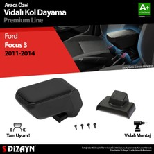 Drs Tuning Ford Focus 3 Kol Dayama Kolçak Abs Vidalı Siyah 2011-2014 A+Kalite