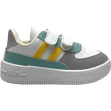 Liger Çocuk Sneaker Spor Ayakkabı Beyaz - Sarı
