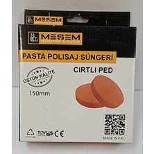 Meşem 1997 Pasta Polisaj Süngericırtlı Ped 150 mm