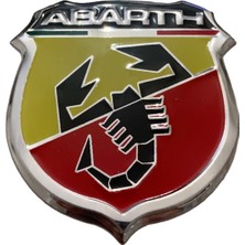 Fiat Abarth Alüminyum Arma Stıcker (2 Adet)