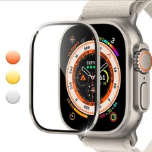 Gregoss Apple Watch Ultra 1/2  49MM Hd Ekran Koruyucu Anti Çizilmeye Dayanıklı  Metal Koruma