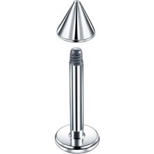 Rupen Kraft 316 Cerrahi Çelik Spike Dudak Kıkırdak Helix Tragus Piercingi