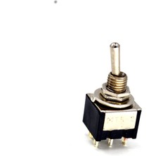 Adam Mini Toggle Switch 1-0 Metal Anahtar 6 Pin 12V-220V