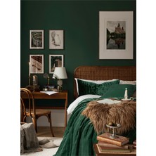 Artavessa 5 Parça Ahşap Çerçeve Görünümlü Mdf Tablo Seti