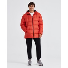 Skechers M Outerwear Padded Jacket Erkek Turuncu Mont S232031-700