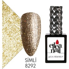 Ellea Nail Profesyonel Simli Kalıcı Oje 15ml 8292
