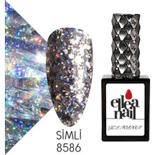 Ellea Nail Simli Kalıcı Oje 8586