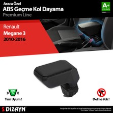 S-Dizayn Renault Megane 3 Kol Dayama Kolçak Geçmeli Abs Siyah 2010-2016 A+Kalite