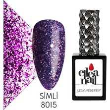 Ellea Nail Profesyonel Simli Kalıcı Oje 15ml 8015