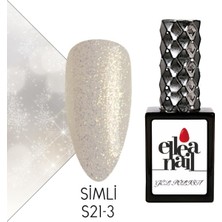 Ellea Nail Simli Kalıcı Oje  S21-3