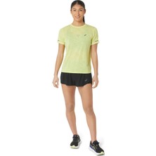 Asics Metarun Split Short Kadın Siyah Beyaz Şort 2012C858-001