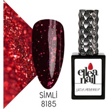 Ellea Nail Profesyonel Simli Kalıcı Oje 15ml 8185